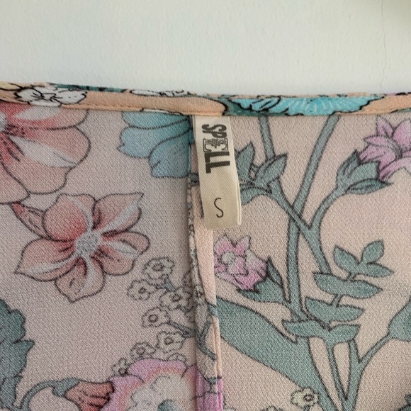 SOLD Spell Sayulita Frill Gown Size Small - Picture 5 of 7